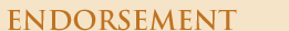 Endorsements